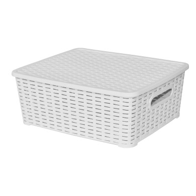 Lot de 3 boites de rangement blanches Store Box PM/MM/GM