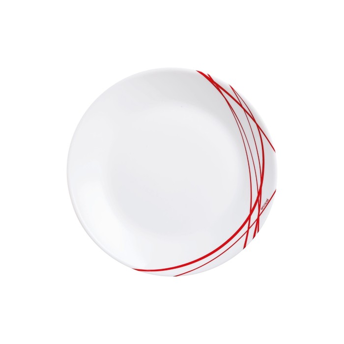 Service de table 18 pièces Domitille Rouge Arcopal