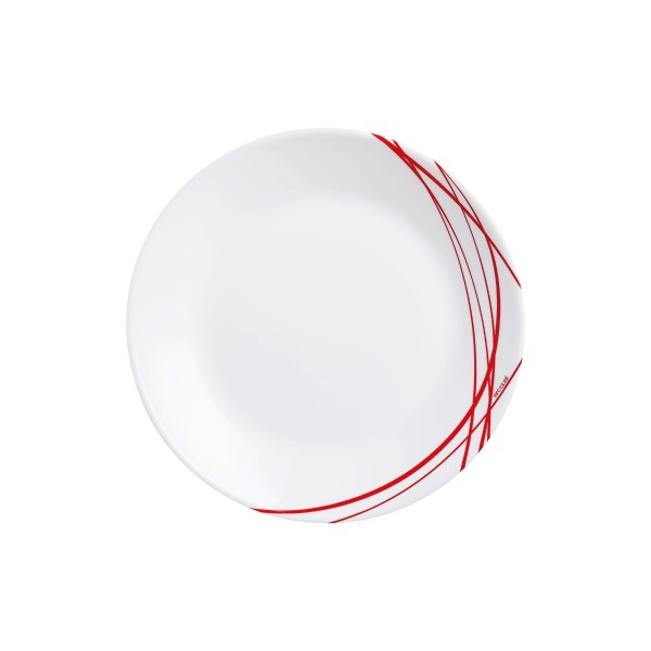 Service de table 18 pièces Domitille Rouge Arcopal