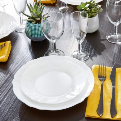 Assiette à dessert 19cm Louis XV