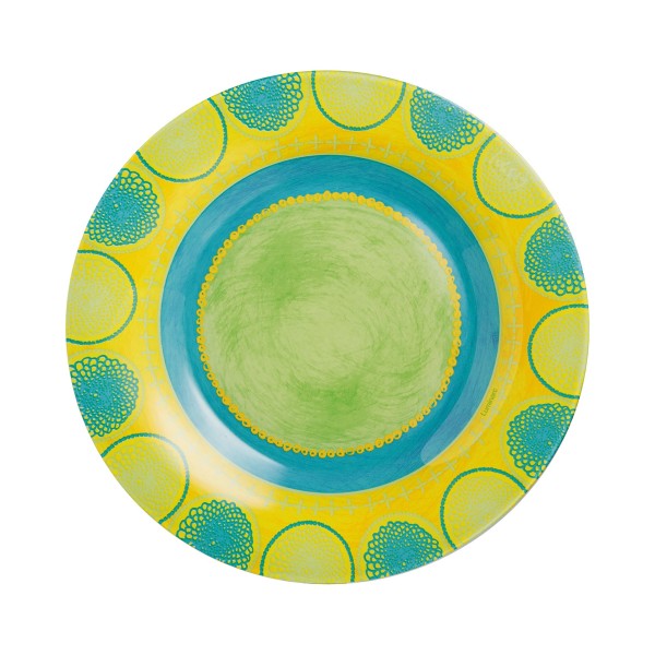 Assiette à dessert 19.5cm Propriano Turquoise Luminarc