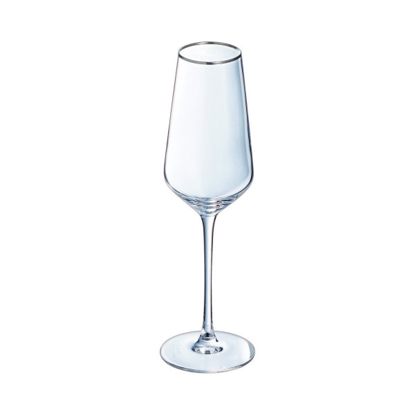 Flûte 23cl Ultime Bord Argent