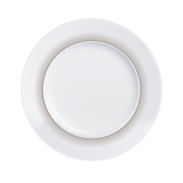 Assiette à dessert 21,5cm Ginseng Grey Chef&Sommelier