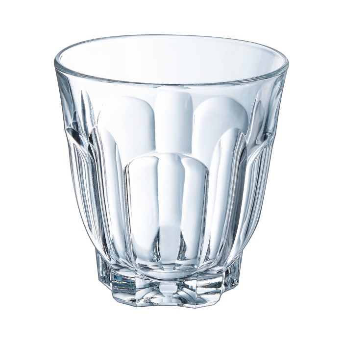 Verre forme basse 24cl Charlotte la républicaine Le Verre Français Luminarc