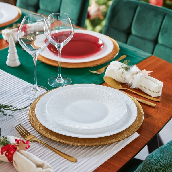 Assiette à dessert 22cm Amario White Luminarc