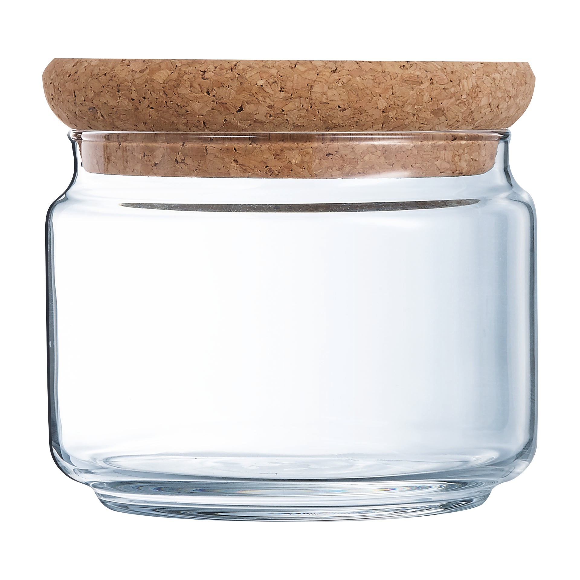 Pot à épices en verre avec couvercle liège 18cl - Luminarc