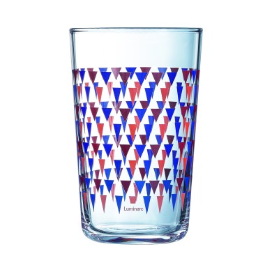 Verre forme haute 30cl Trigone Pourpre Luminarc