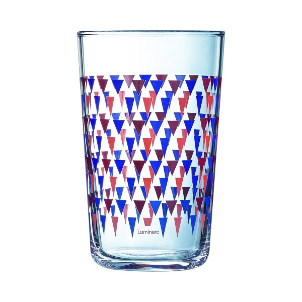 Verre forme haute 30cl Trigone Pourpre Luminarc