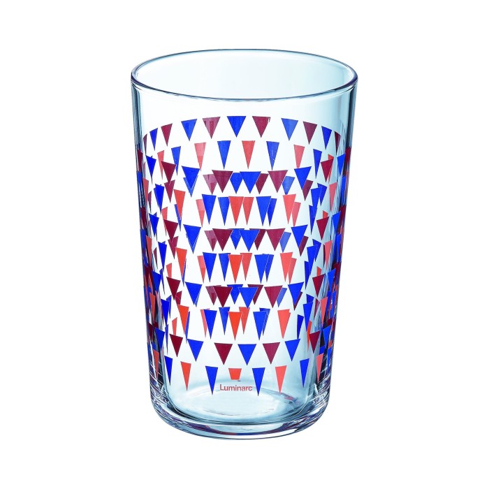 Verre forme haute 30cl Trigone Pourpre Luminarc