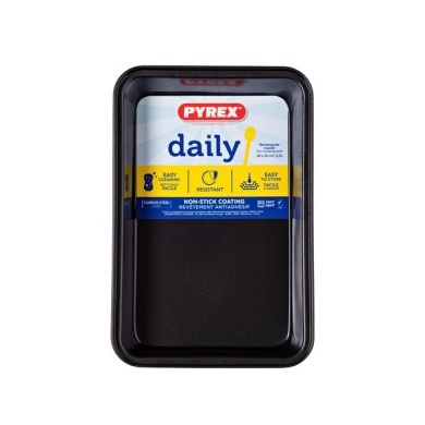 Plat à four en métal 28x18cm Daily Pyrex