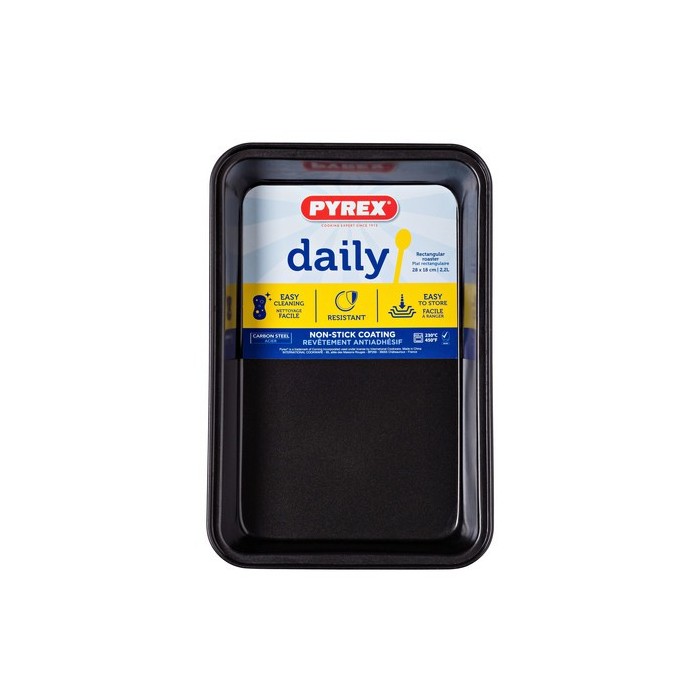 Plat à four en métal 28x18cm Daily Pyrex