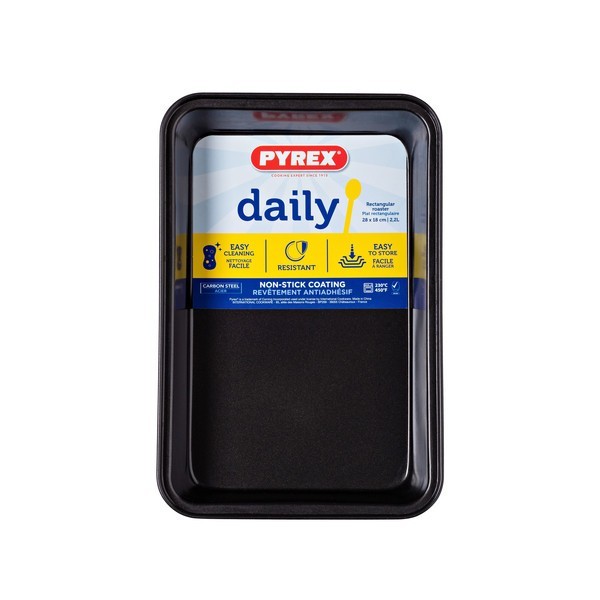 Plat à four en métal 28x18cm Daily Pyrex