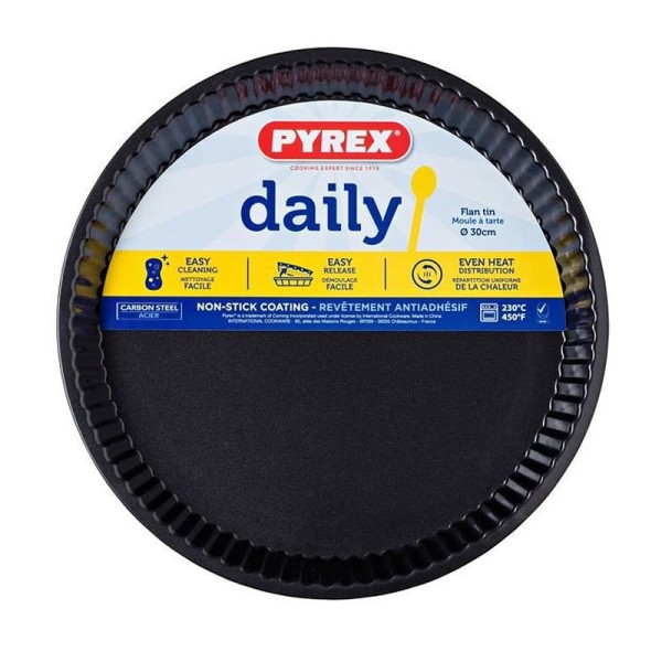 Moule à tarte en métal 30cm Daily Pyrex