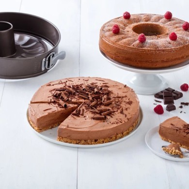 Moule à charnière en métal 2 en 1 26cm asimetriA