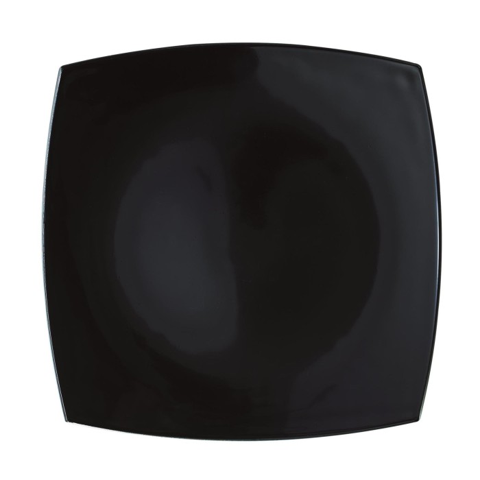 Assiette à dessert noire 19cm Delice Arcoroc