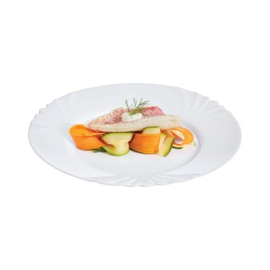 Assiette plate 25cm Cadix