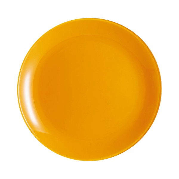 Assiette plate 26cm Arty Moutarde Luminarc