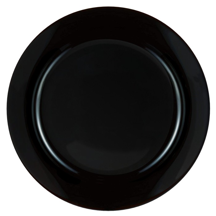 Assiette à dessert 19cm Alexie Black Luminarc