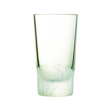 Verre forme haute 33cl Intuition Colors Green Cristal d'Arques
