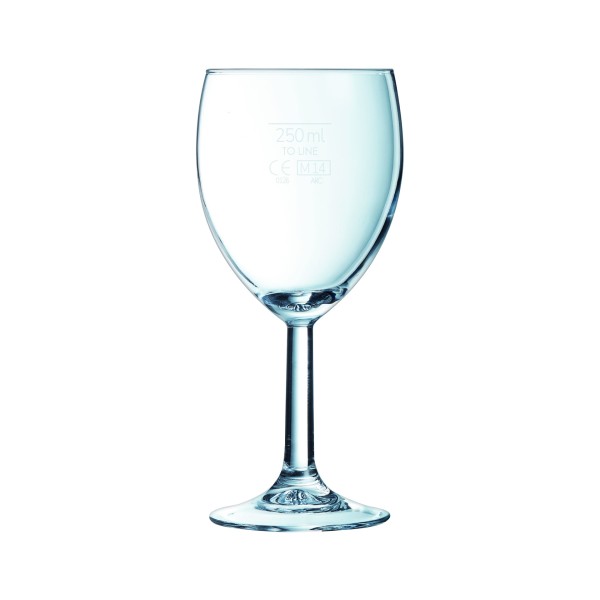 Verre à pied 35cl jaugé (250ml) Savoie Arcoroc