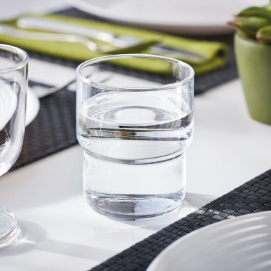 Verre forme basse 27cl Log