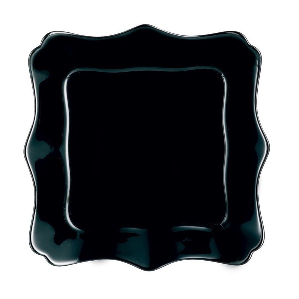 Assiette plate 26cm Authentic Noir Luminarc