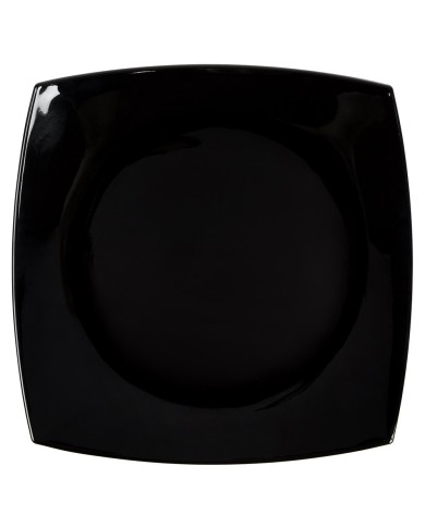 Assiette plate noire 26.9cm Delice Arcoroc Assiette plate noire 26.9cm Delice Arcoroc