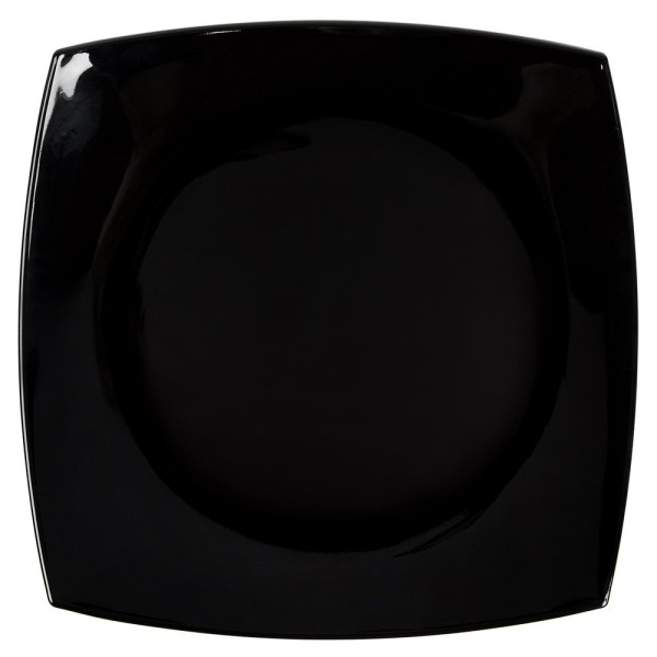 Assiette plate noire 26.9cm Delice Arcoroc