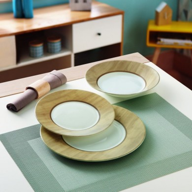 Assiette plate 28cm Nordic Alpaga Luminarc