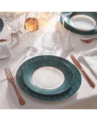 Assiette à dessert 22cm Zadig bleu Luminarc Assiette à dessert 22cm Zadig bleu Luminarc