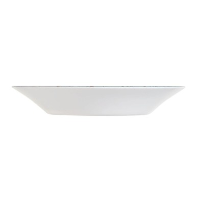 Assiette creuse 23cm «Relief» - Anais Blanc