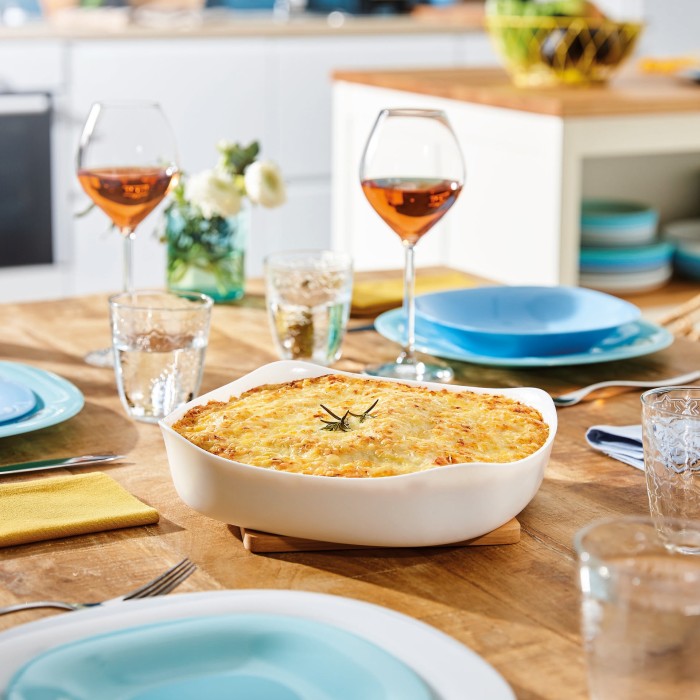 Plat carré 26cm Smart Cuisine Carine Luminarc