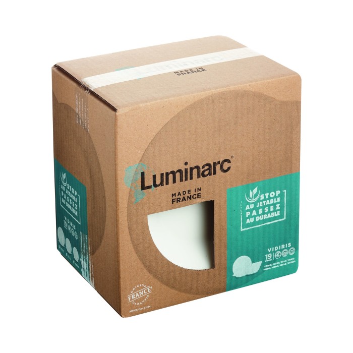 Service de table 19 pièces Vidiris Luminarc