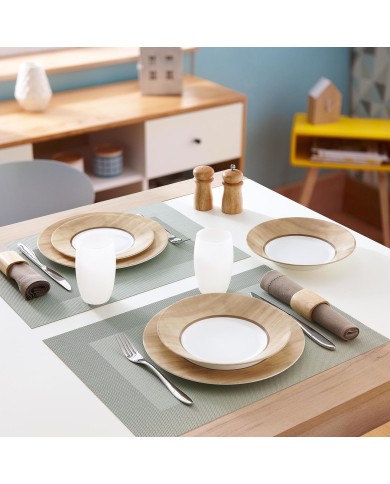 Assiette à dessert 22cm Nordic Alpaga Luminarc Assiette à dessert 22cm Nordic Alpaga Luminarc