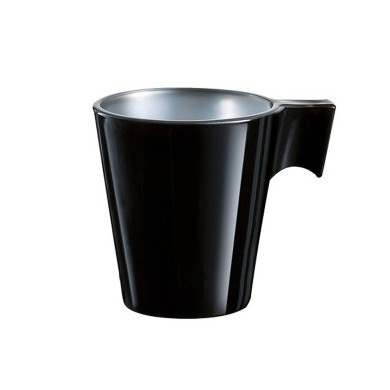 Tasse 8cl noire Flashy Expresso Luminarc
