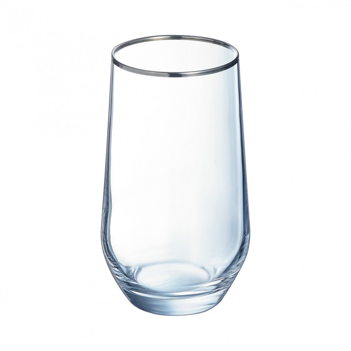Verre forme haute 40cl Ultime Bord Argent Éclat