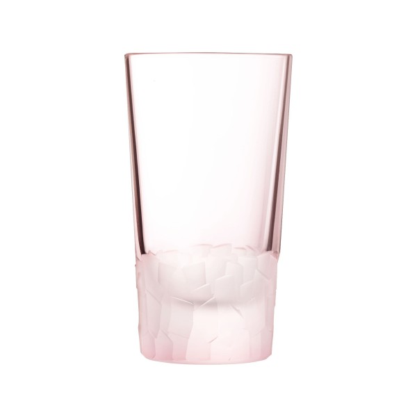 Verre forme haute 33cl Intuition Colors Rose Cristal d'Arques