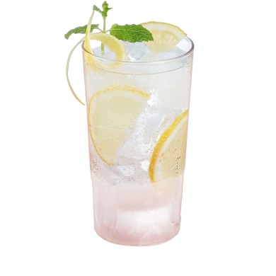 Verre forme haute 33cl Intuition Colors Rose