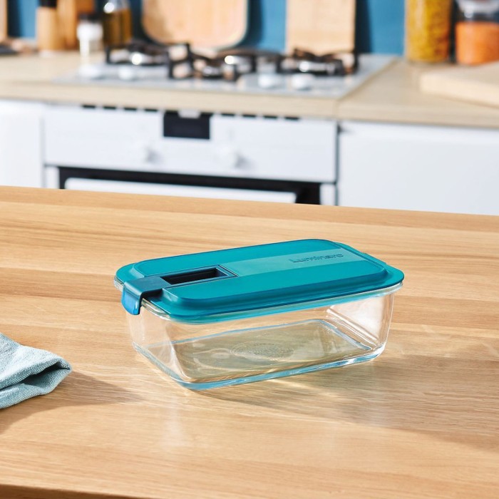 Lot de 2 boîtes de conservation Easy Box Lagoon 122cl Luminarc