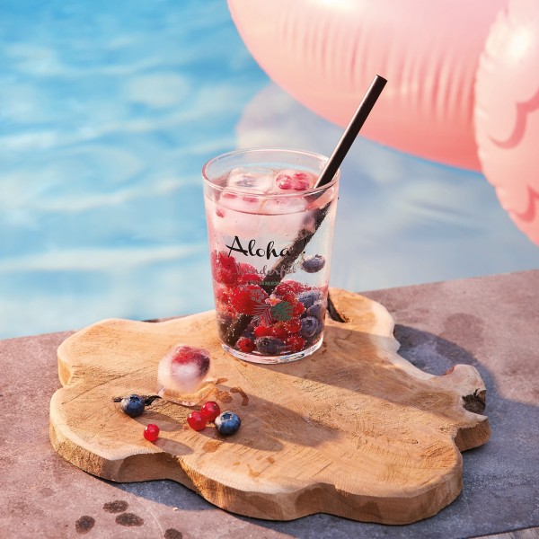 Verre forme haute 50cl Summer Time Ibiscus Luminarc