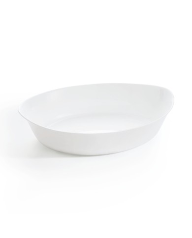 Plat ovale blanc 32x20cm Smart Cuisine Luminarc