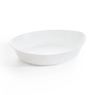 Plat ovale blanc 32x20cm Smart Cuisine Luminarc