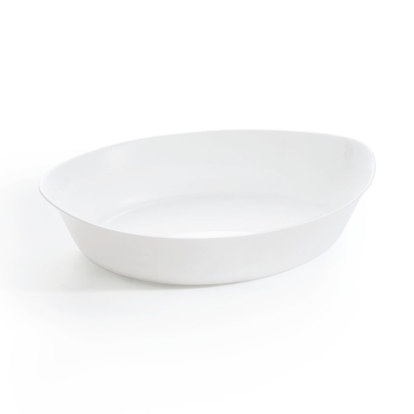Plat ovale blanc 32x20cm Smart Cuisine Luminarc