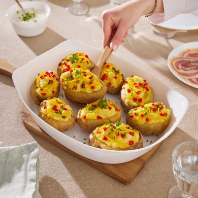 Plat rectangle 34x25cm Smart Cuisine Carine