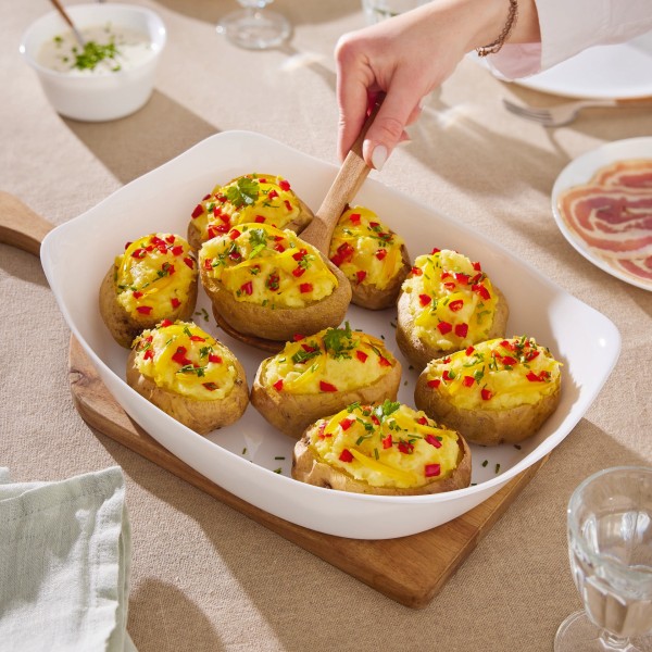 Plat rectangle 34x25cm Smart Cuisine Carine Luminarc