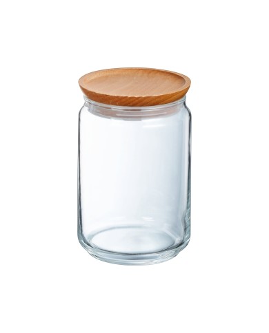 Pot de conservation 1L Pure Jar Wood Luminarc