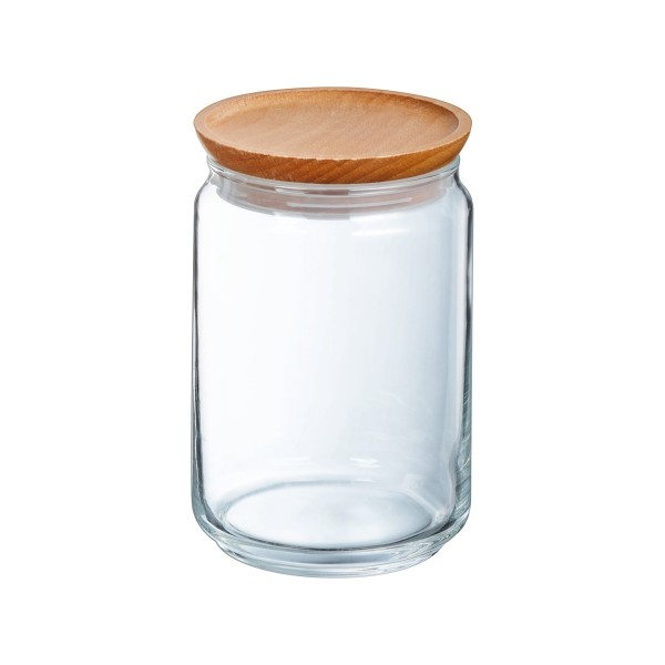 Pot de conservation 1L Pure Jar Wood Luminarc
