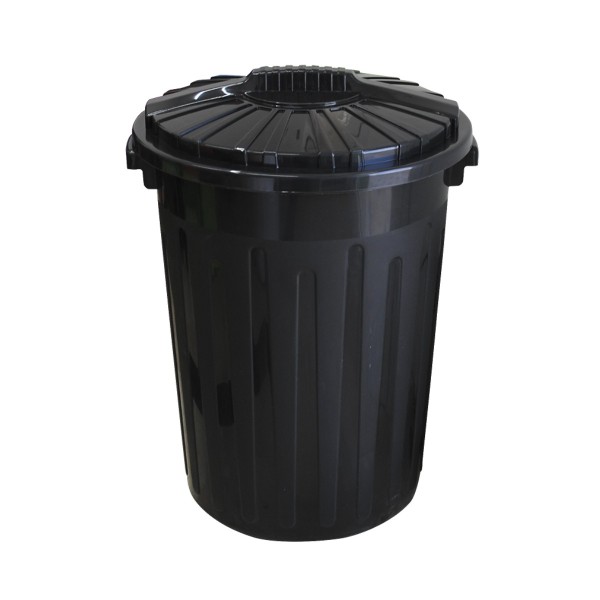 Poubelle 100L avec couvercle Sotufab Plast