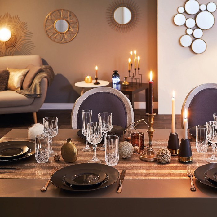 Verre forme haute 28cl Longchamp Éclat