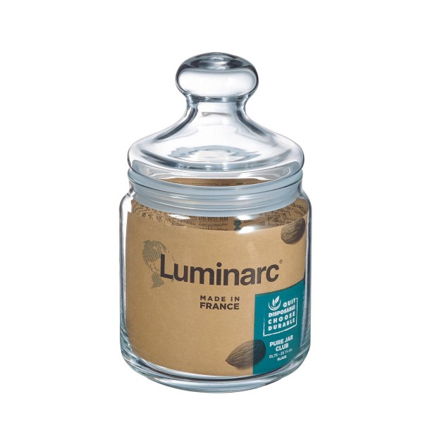 Pot de conservation 0,75L Pure Jar Club Luminarc
